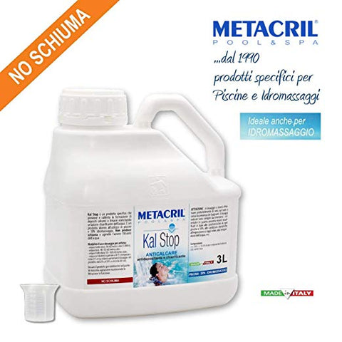 METACRIL - Kal Stop - Desincrustante concentrado 5 lt | Producto para piscinas y spas