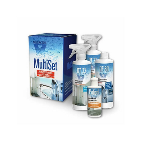 METACRIL - Multi Set Shower - mantenimiento de la caja de ducha | Producto de limpieza de la caja de ducha
