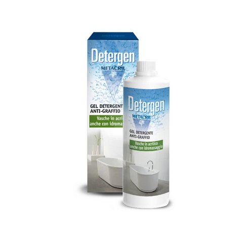 METACRIL - Detergente - limpiador para superficies acrílicas 1 LT | Producto de hidromasaje
