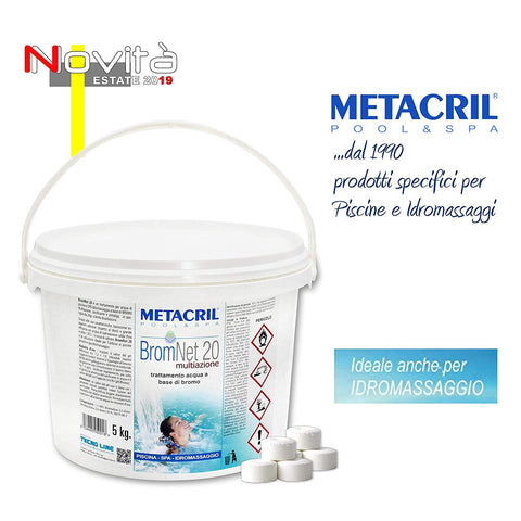 METACRIL - Brom Net 20 5 kg | Producto spa