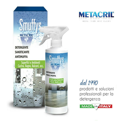 METACRIL - Smuffys - desinfectante con acción antimoho 500 ml | Producto de limpieza